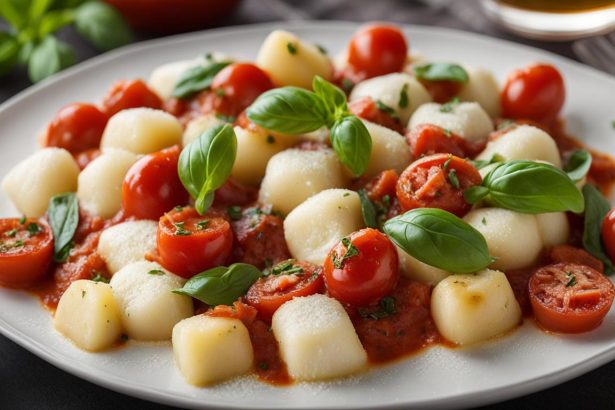 gnocchi caprese