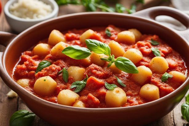 gnocchi mit tomatensauce