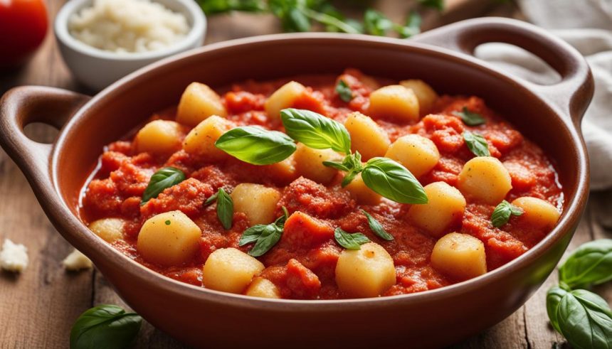 gnocchi mit tomatensauce