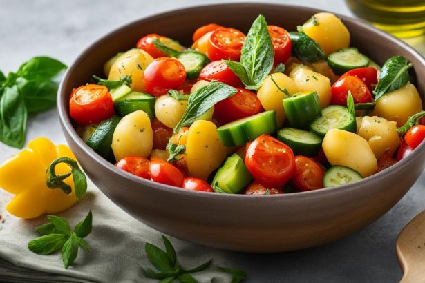gnocchi salat