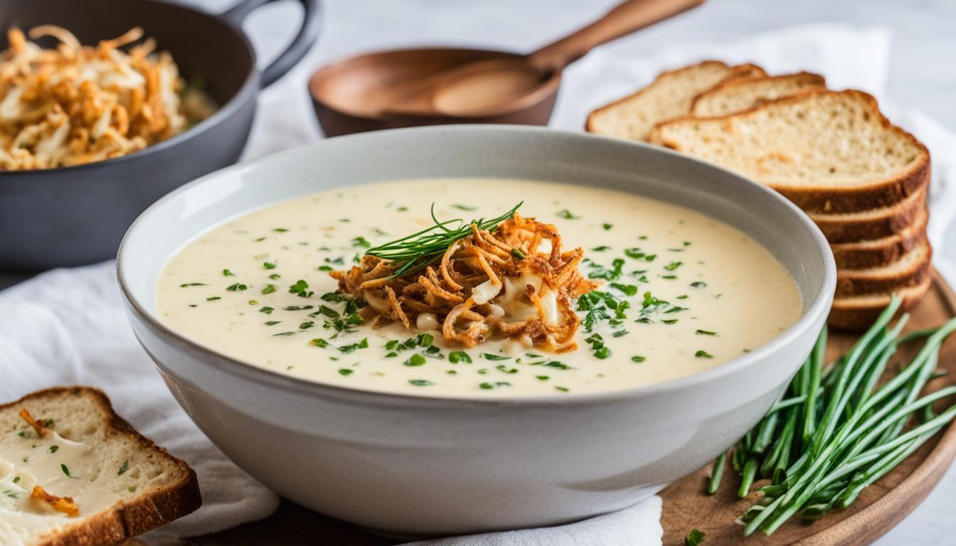 käse lauch suppe