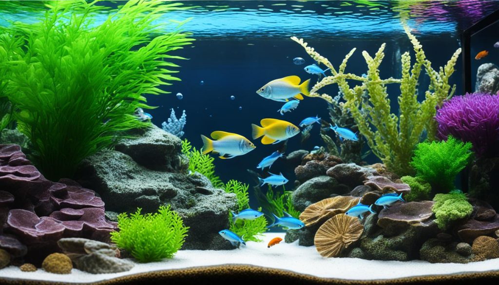 Bodengrundwahl Aquarium