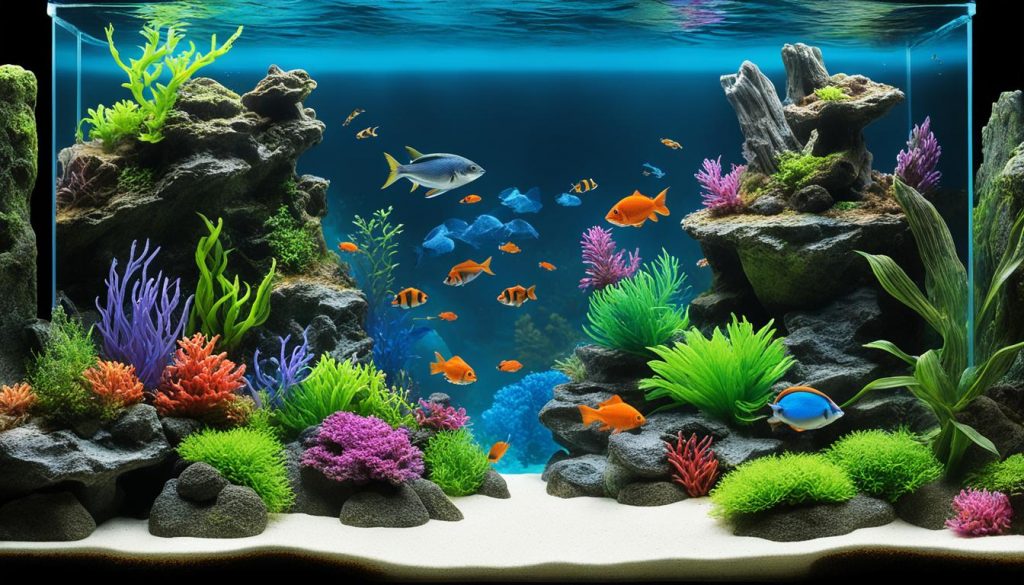 DIY Aquarium Hintergrund Ideen