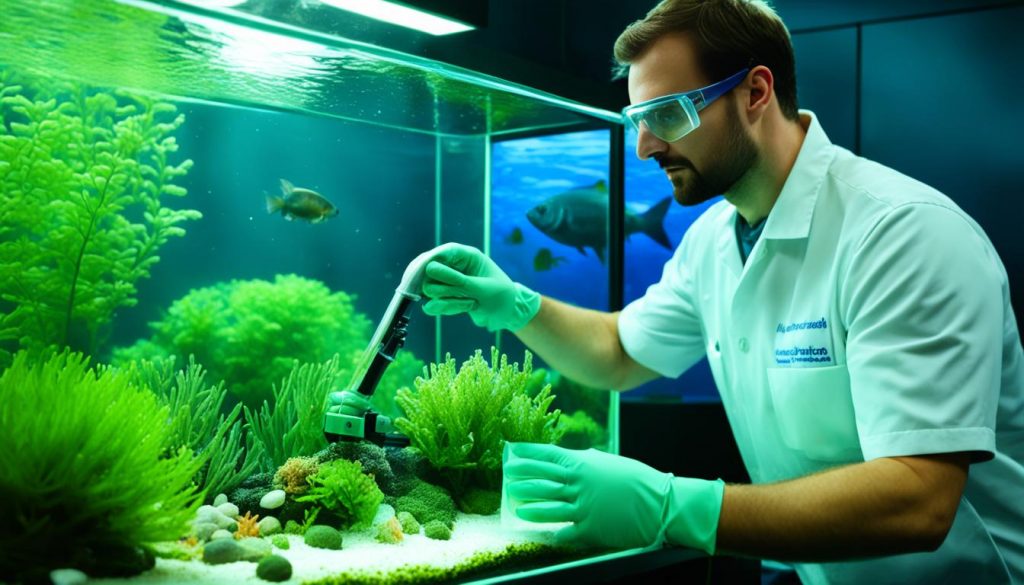 Sofortmaßnahmen Algenbekämpfung im Aquarium