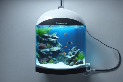aquarium filter ein und auslauf platzieren