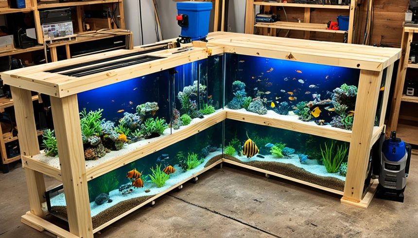 aquarium unterschrank bauen