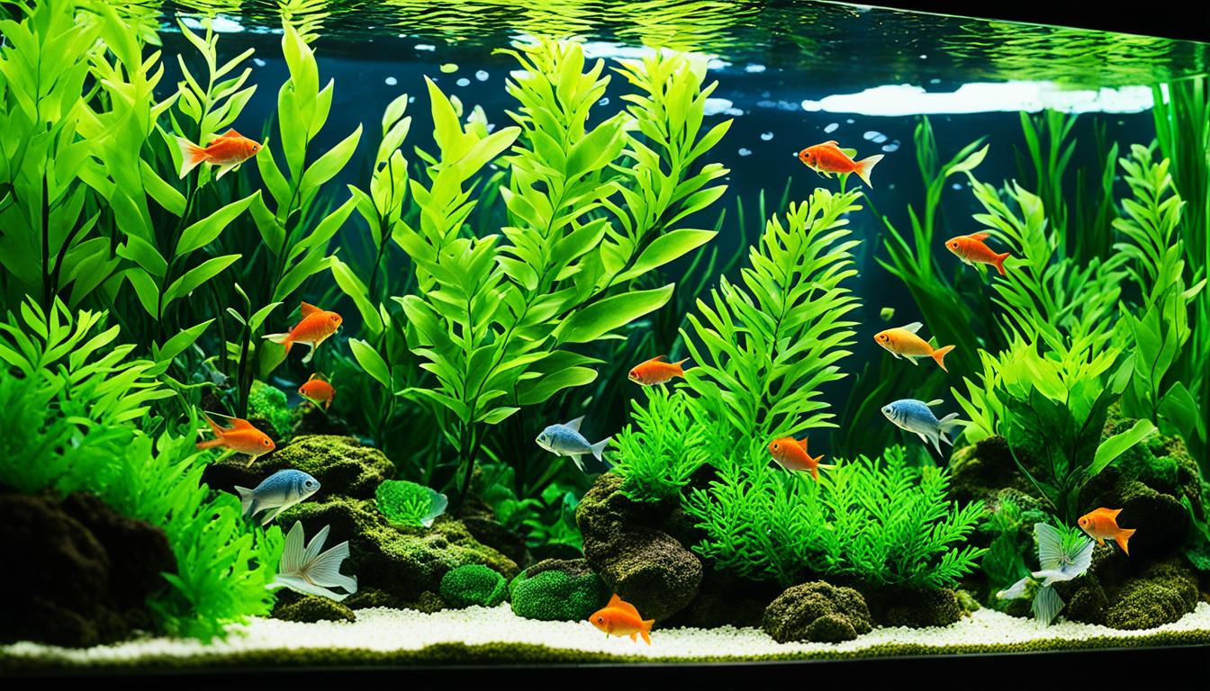 seemandelbaumblätter aquarium