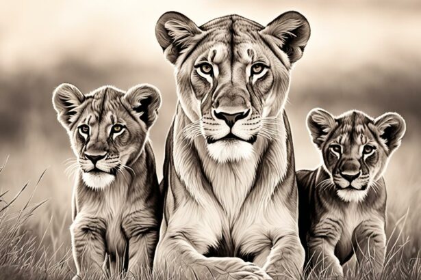 wie lange leben löwen