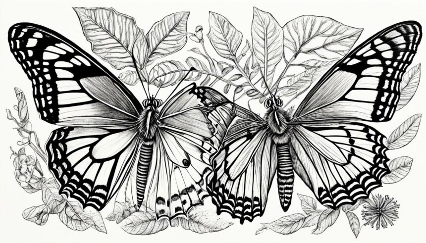 wie lange leben schmetterlinge