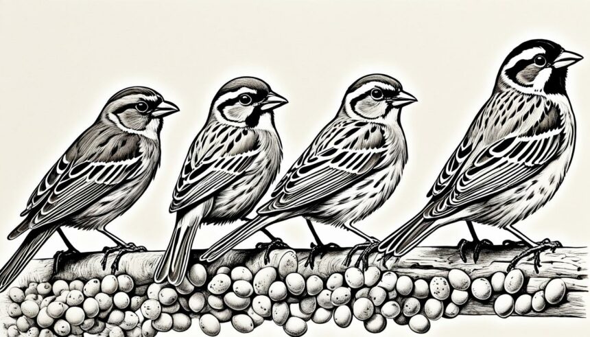 wie lange leben spatzen