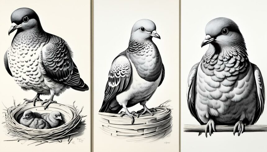 wie lange leben tauben