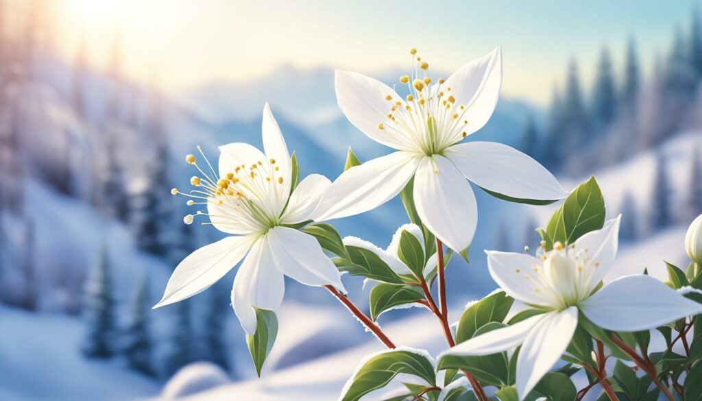 Blume des Monats Januar - Die Christrose