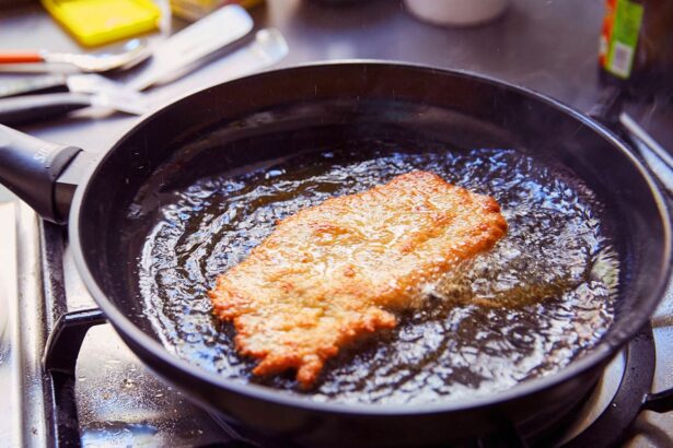 Schnitzel braten