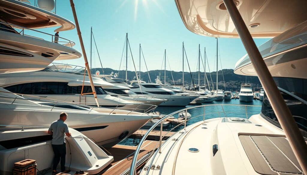 Italienische Bootswerft Yachtbau Mittelmeer
