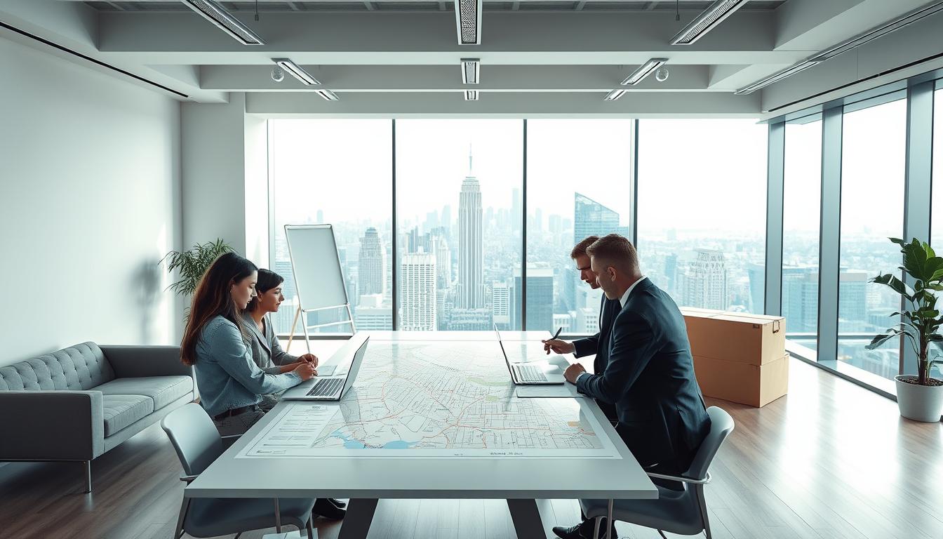 Umzugsunternehmen Planung