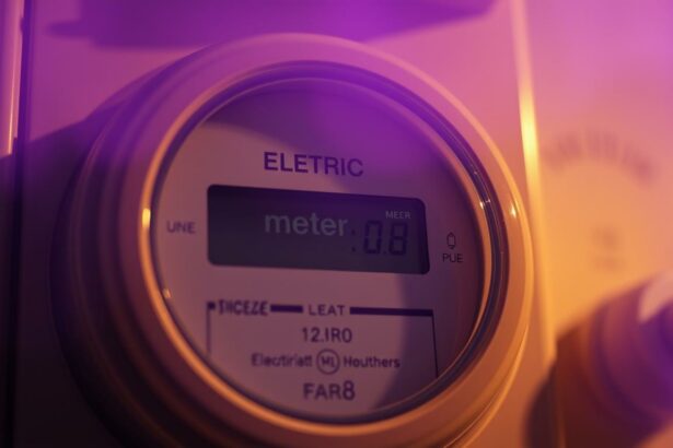 Zählernummer Strom auf Stromzähler