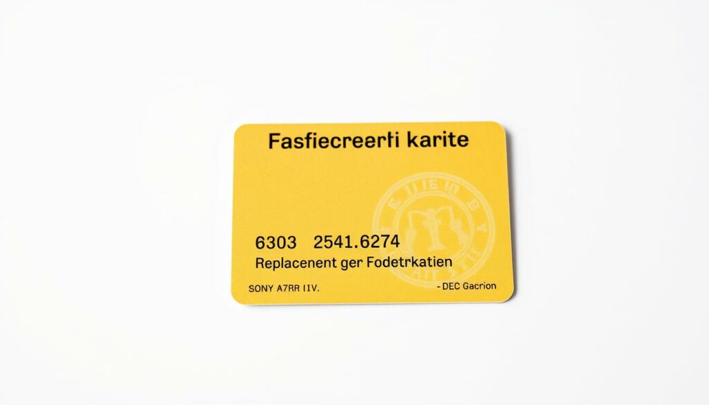 Fahrerkarte Verlust und Ersatz