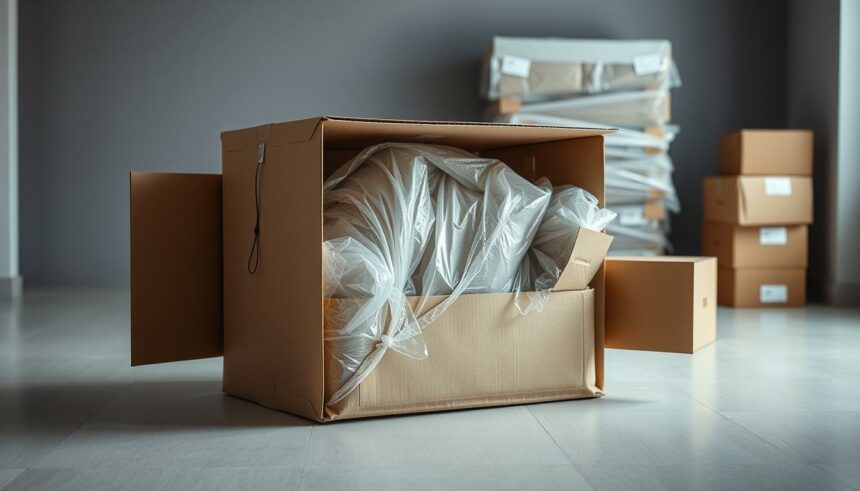 Möbel transportieren Verpackung