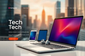 digitaler Guide Tech-Website