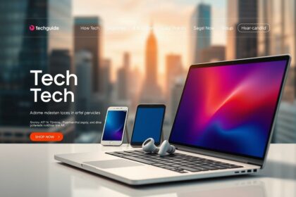 digitaler Guide Tech-Website