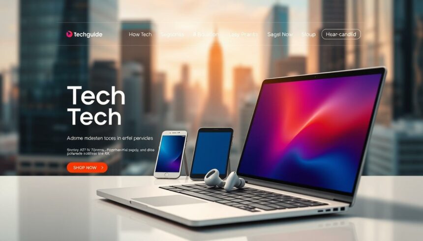 digitaler Guide Tech-Website