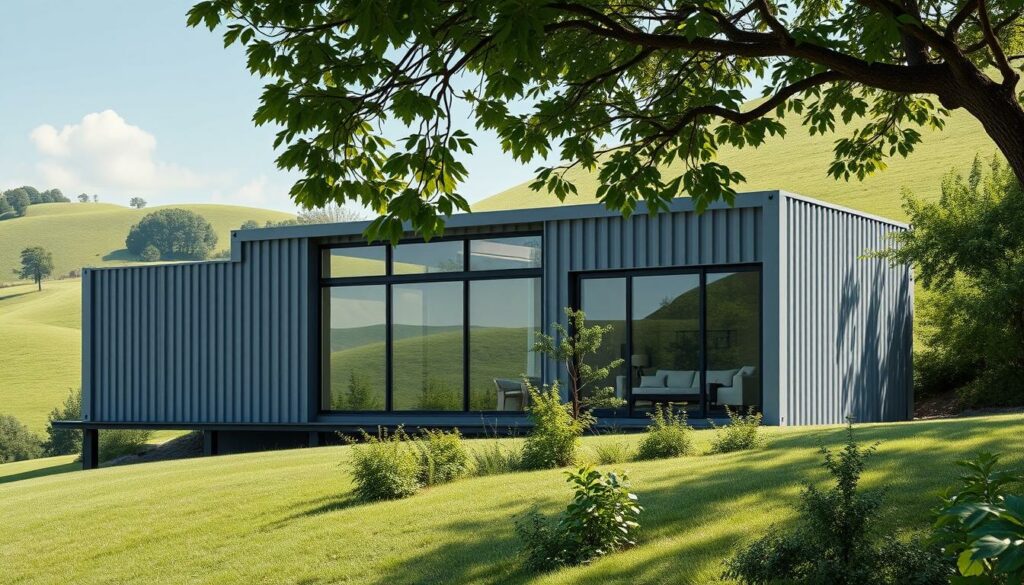 innovative Containerarchitektur moderne Bauweise