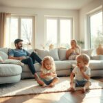 moderne Familien Inspiration