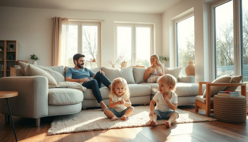 moderne Familien Inspiration