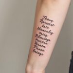 tattoo namen kinder unterarm-Titel