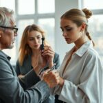 Fashion Stylist bei der Arbeit