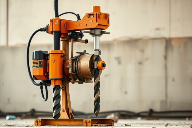 Kernbohrmaschinen für Betonbohren