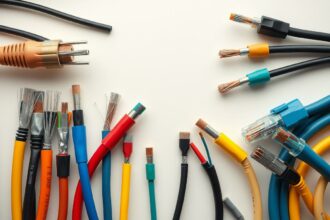 Stromkabel Übersicht verschiedener Kabeltypen
