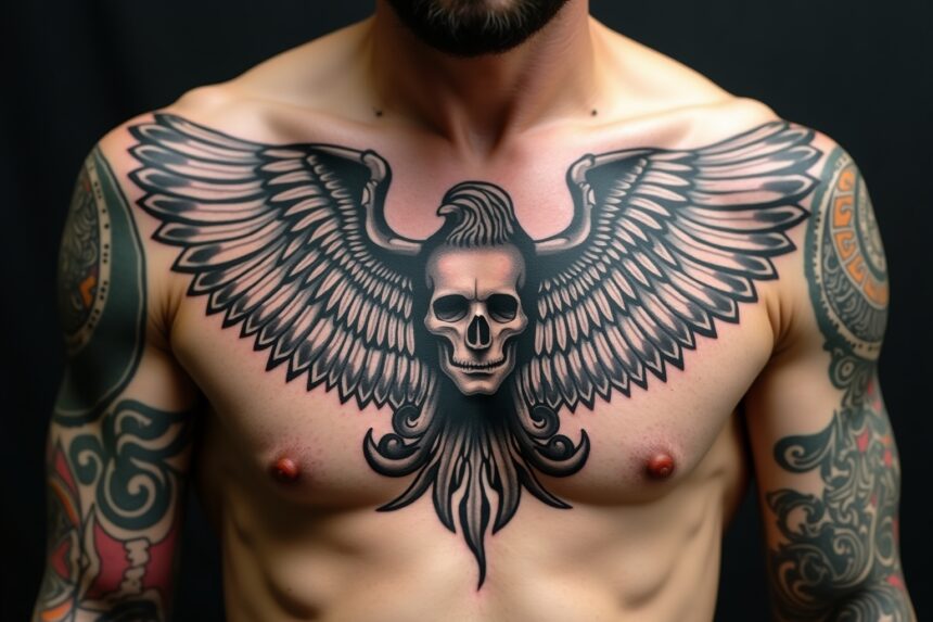 brust tattoo mann-Titel