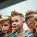 coole Frisuren für kleine Jungs