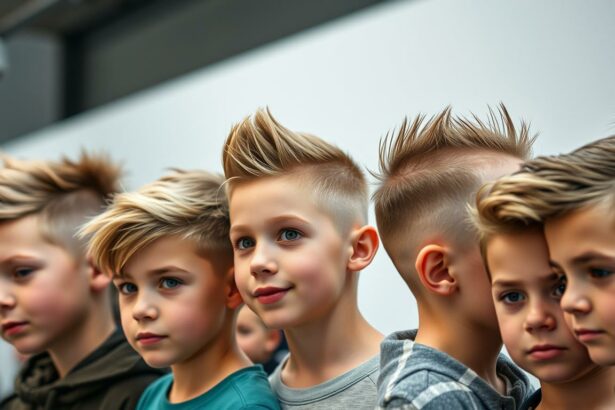coole Frisuren für kleine Jungs