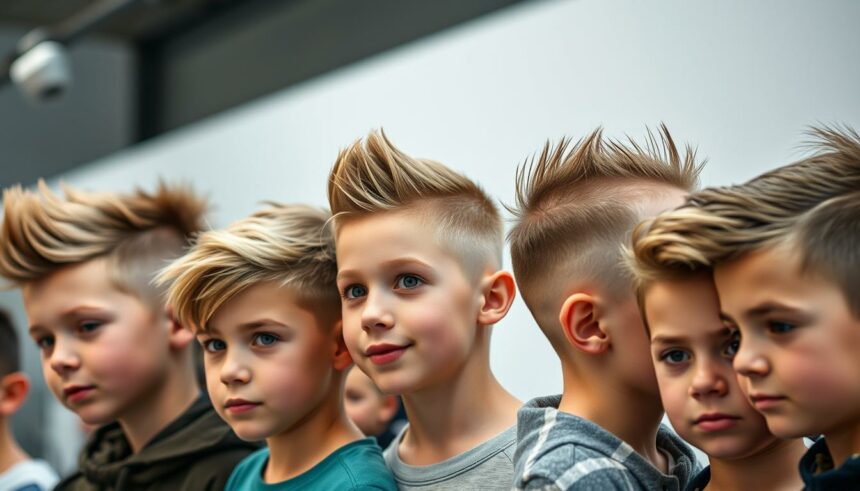 coole Frisuren für kleine Jungs