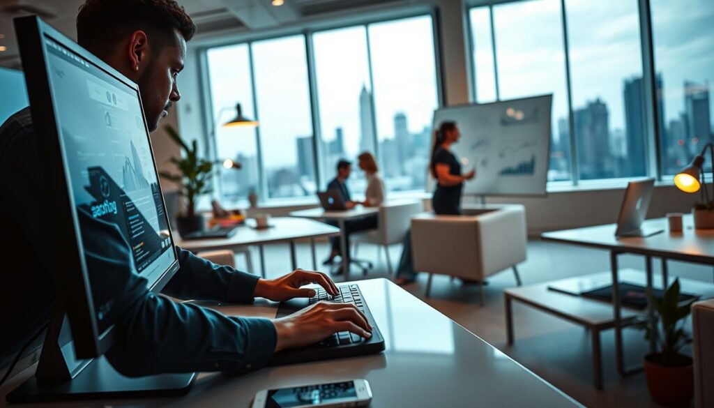 digitale Transformation am Arbeitsplatz
