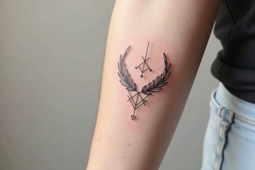 fineline tattoo frau-Titel