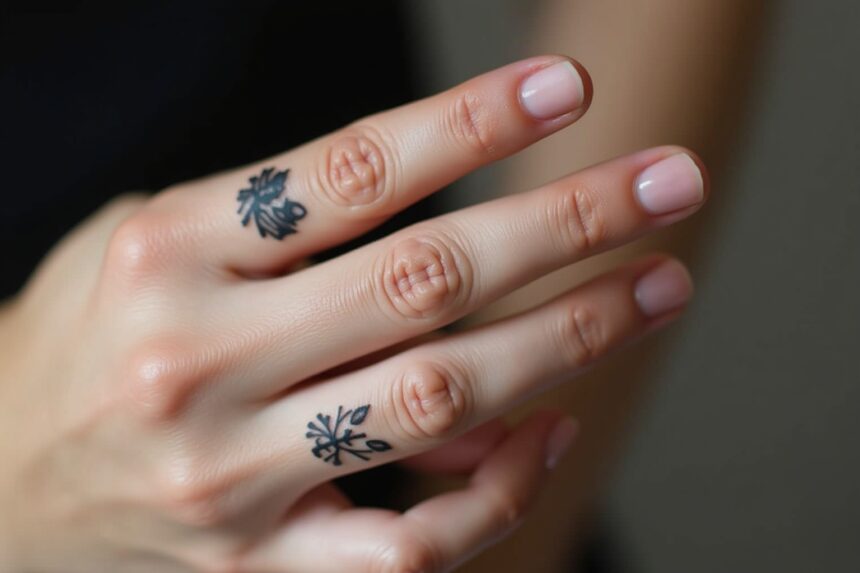 finger tattoo-Titel