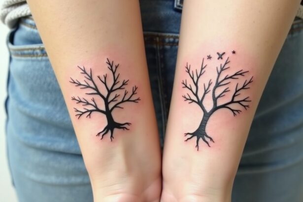 geschwister tattoo klein-Titel