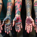 hand tattoo-Titel
