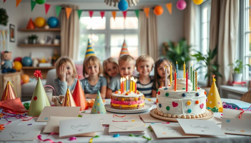 kindergeburtstag ideen texte für kreative Glückwünsche