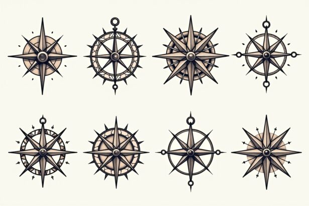 kompass tattoo-Titel