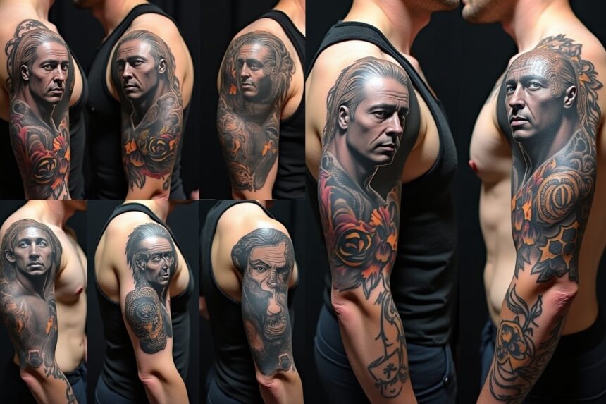 männer tattoo-Titel