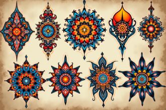 mandala tattoo vorlagen-Titel