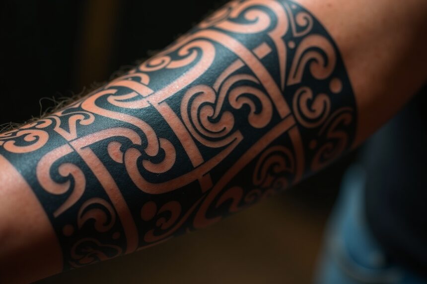 maori tattoo unterarm-Titel
