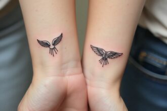 mini beste freunde tattoo-Titel