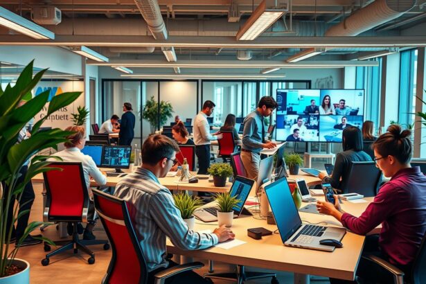 moderne Arbeitswelt Trends Digitalisierung