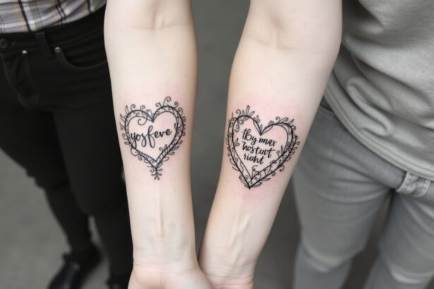 mutter tochter tattoo fineline-Titel