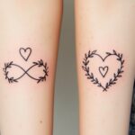 mutter tochter tattoo klein-Titel
